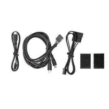 Termālo ventilatoru komplekts Thermaltake CL-F076-PL12SW-A Riing Plus 12 RGB 12 cm Melns