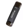 TRANSCEND ESD310C 128GB pārnēsājams SSD ar USB-A un USB-C