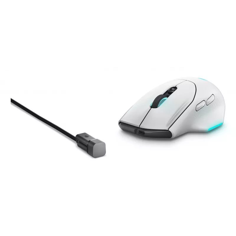 Alienware AW620M spēļu pele Bezvadu + USB Type-C optiskā 26000 DPI labajai rokai