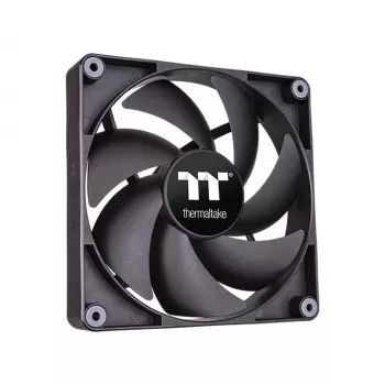 THERMALTAKE PC dzesēšanas ventilators - CT120 - 12cm - Melns - 2 iepakojumā