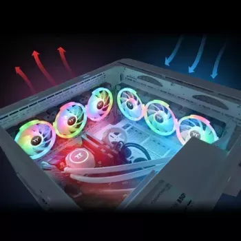 Dzesētājs Thermaltake SWAFAN EX14 RGB 140 mm PC ventilators