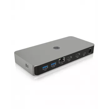 ICY BOX 10-in-1 USB4 Type-C Dockingstacija ar divkāršu video izvadi