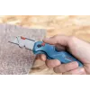 Bosch 1 600 A02 7M4 saliekamais nazis zils, nerūsējošais tērauds