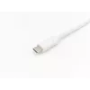 Equip USB 3.2 Gen 1 Type-C uz C kabelis, vīrs/vīrs, 1 m, balts