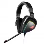 ASUS ROG Delta vadu spēļu austiņas, loka dizains, melnas