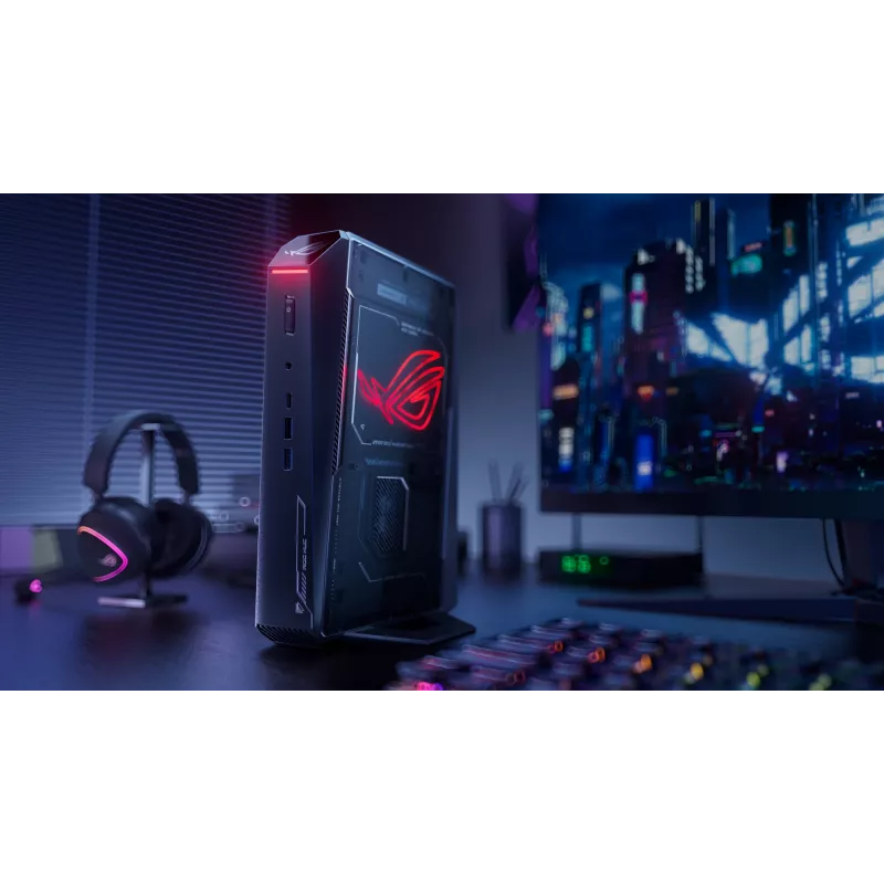 ASUS ROG NUC RNUC15JNK9X389A2 Intel Core Ultra 9 275HX 32 GB DDR5-SDRAM 1 TB SSD NVIDIA GeForce RTX 5070 Ti Windows 11 Home USFF Mini PC Melns