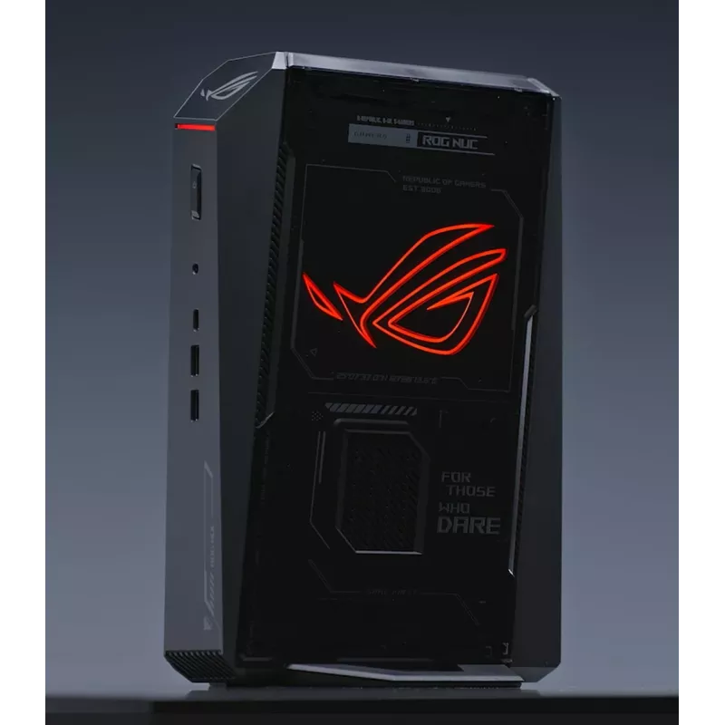 ASUS ROG NUC RNUC15JNK9X389A2 Intel Core Ultra 9 275HX 32 GB DDR5-SDRAM 1 TB SSD NVIDIA GeForce RTX 5070 Ti Windows 11 Home USFF Mini PC Melns