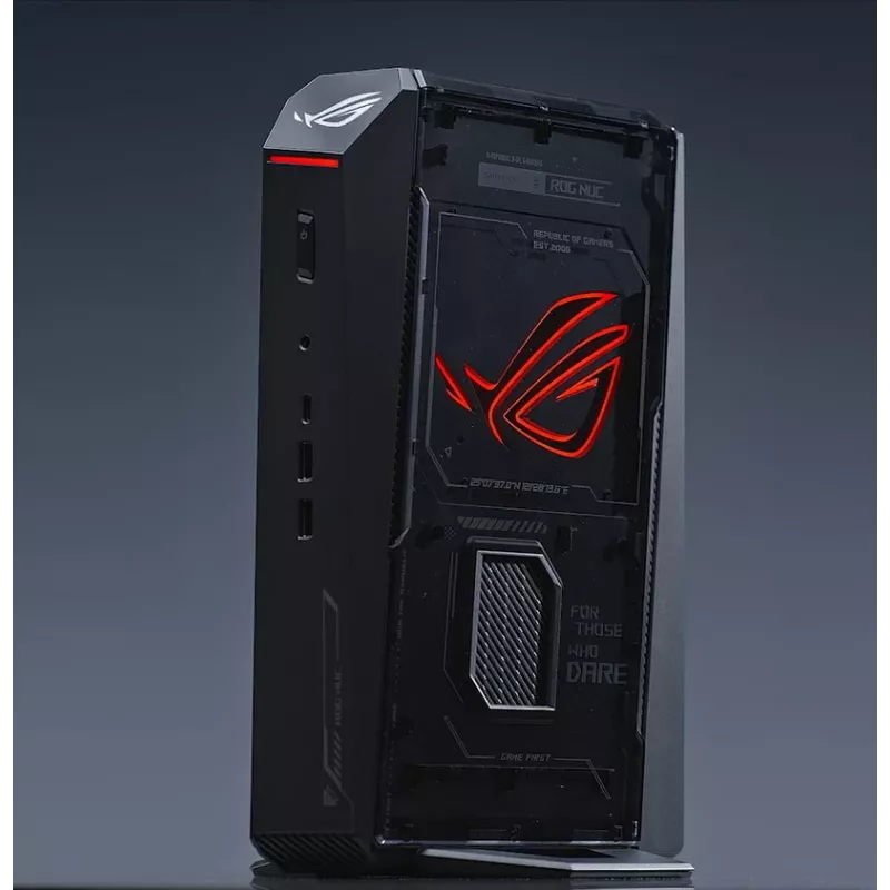 ASUS ROG NUC RNUC15JNK9X389A2 Intel Core Ultra 9 275HX 32 GB DDR5-SDRAM 1 TB SSD NVIDIA GeForce RTX 5070 Ti Windows 11 Home USFF Mini PC Melns