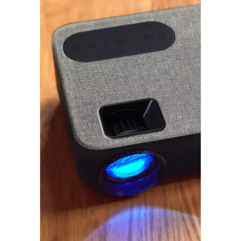 Lenco LPJ-700BKGY LCD projektors 1080p 4000 lūmeni melns