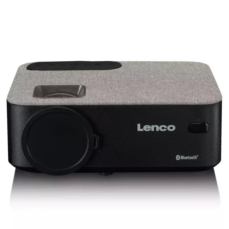 Lenco LPJ-700BKGY LCD projektors 1080p 4000 lūmeni melns