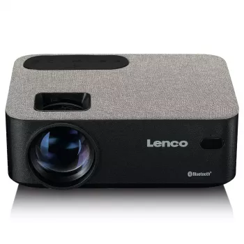 Lenco LPJ-700BKGY LCD projektors 1080p 4000 lūmeni melns