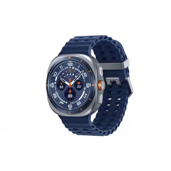 Samsung Galaxy Watch Ultra 3.81 cm (1.5 collu) AMOLED 47 mm digitālais pulkstenis 480 x 480 pikseļi skārienekrāns 4G Sudrabs Wi-Fi GPS (satelīts)