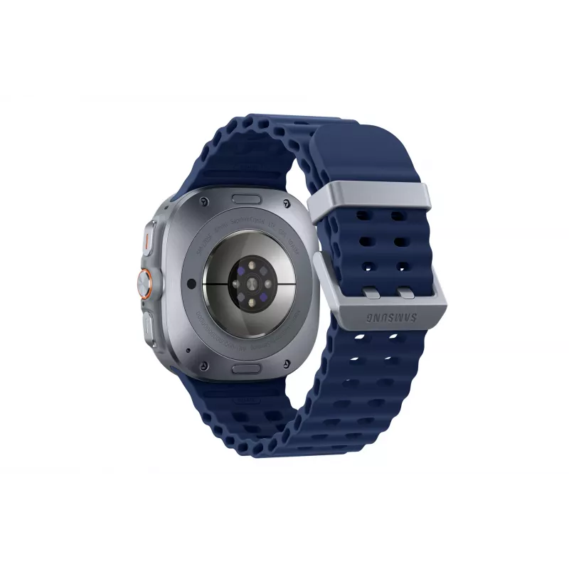 Samsung Galaxy Watch Ultra 3.81 cm (1.5 collu) AMOLED 47 mm digitālais pulkstenis 480 x 480 pikseļi skārienekrāns 4G Sudrabs Wi-Fi GPS (satelīts)