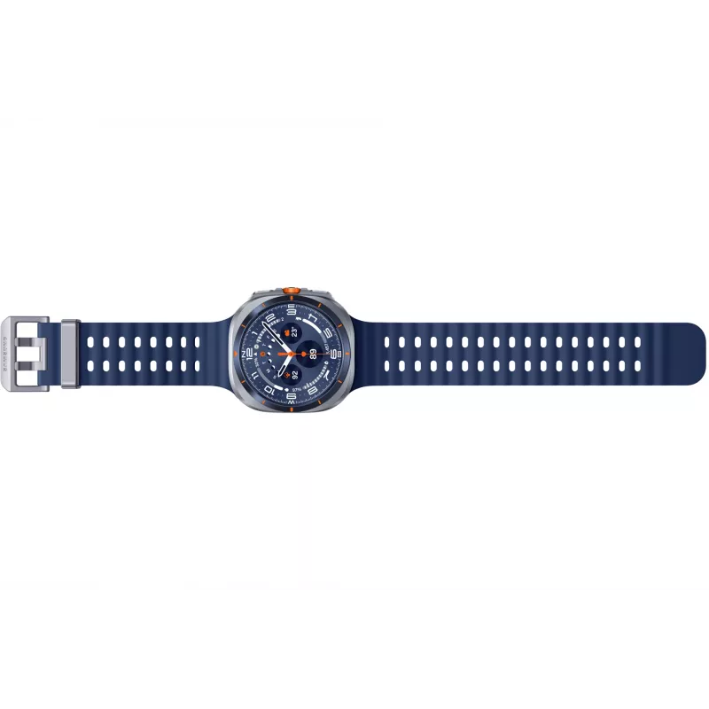 Samsung Galaxy Watch Ultra 3.81 cm (1.5 collu) AMOLED 47 mm digitālais pulkstenis 480 x 480 pikseļi skārienekrāns 4G Sudrabs Wi-Fi GPS (satelīts)