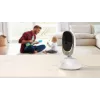 Video kamera Motorola VM85 CONNECT — 5 collu TFT displejs, 480×272, 300 m diapazons, 2× digitālais tālummaiņa, 2,4 GHz Wi‑Fi/FHSS, divvirzienu audio, balta