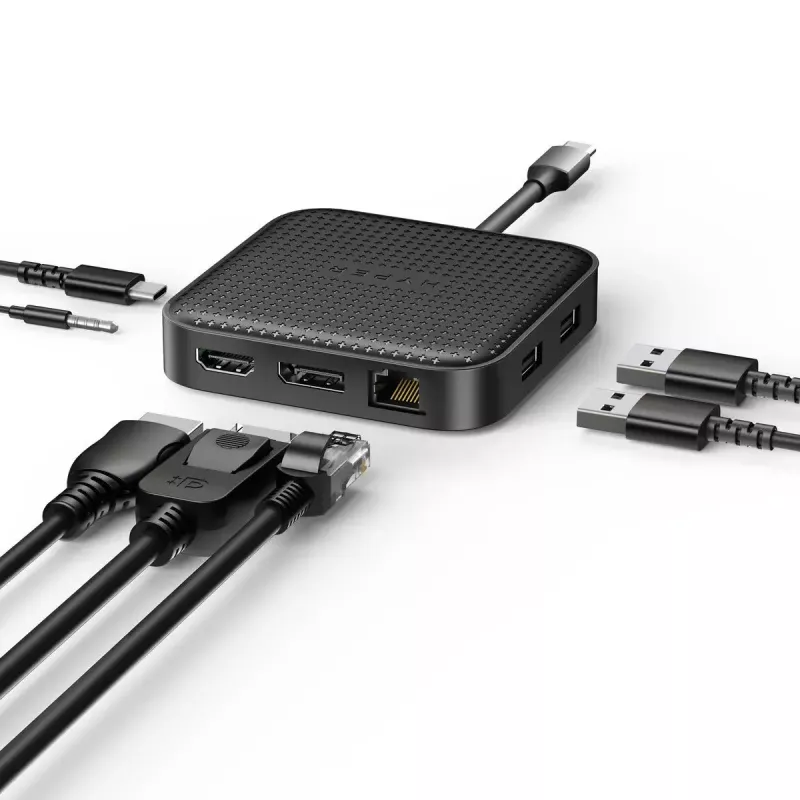Targus HD USB4 Mobile Dock vadu melns