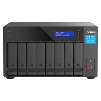 QNAP TVS-H874T-I7-32G NAS/glabāšanas serveris Tornis Intel® Core™ i7 32 GB DDR4 0 TB QNAP QTS Melns