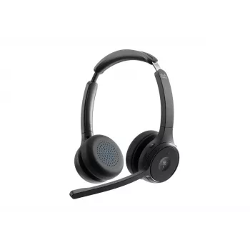 Cisco Headset 722q - Bezvadu divpusējās ausīs USB austiņas, sertificētas Microsoft Teams