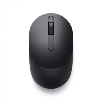 DELL MS3320W Mobilā bezvadu pele – melna, abpusēja, optiskā, RF bezvadu + Bluetooth, 1600 DPI
