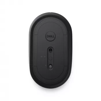 DELL MS3320W Mobilā bezvadu pele – melna, abpusēja, optiskā, RF bezvadu + Bluetooth, 1600 DPI