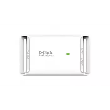 D-Link DPE-101GI Gigabit PoE Injector, 15.4 W, balts