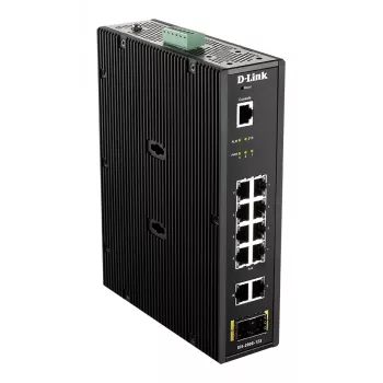 D-Link 12-Port L2 Industrial Smart Managed Switch 10 x 1GBaseT(X) & 2 x SFP