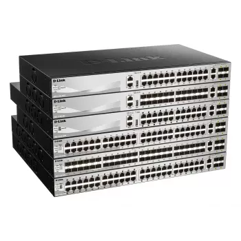 D-Link DGS-3130-30S/E tīkla slēdzis pārvaldāms L3 10G Ethernet (100/1000/10000) Pelēks