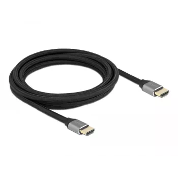 DELOCK Ultra High Speed HDMI kabelis - A vīrišķais / A vīrišķais - 48 Gbps 8K 60 Hz - 3m - Pelēks