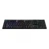 LOGITECH G915 Lightspeed bezvadu RGB mehāniskā spēļu tastatūra - Melna - QWERTZ Vācu - Tactile