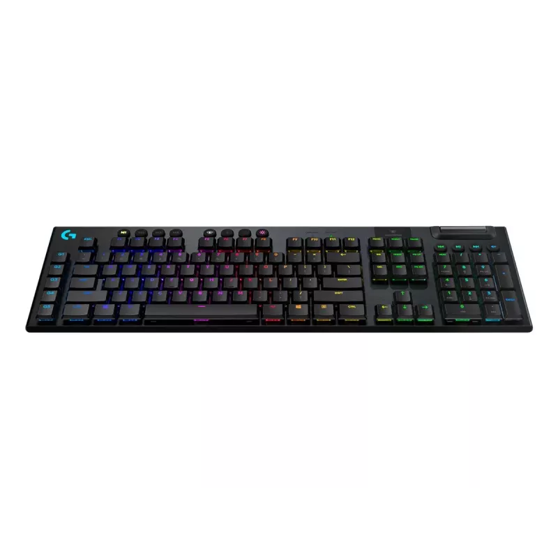 LOGITECH G915 Lightspeed bezvadu RGB mehāniskā spēļu tastatūra - Melna - QWERTZ Vācu - Tactile