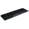 LOGITECH G915 Lightspeed bezvadu RGB mehāniskā spēļu tastatūra - Melna - QWERTZ Vācu - Tactile