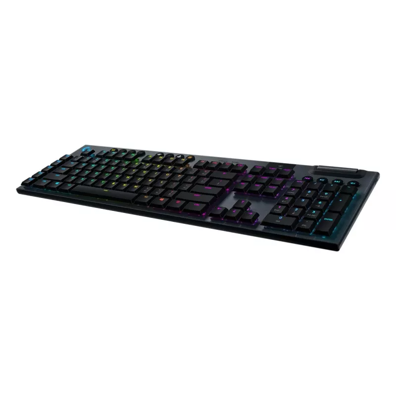 LOGITECH G915 Lightspeed bezvadu RGB mehāniskā spēļu tastatūra - Melna - QWERTZ Vācu - Tactile