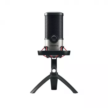 CHERRY UM 6.0 ADVANCED Melna, Sudraba galda mikrofons