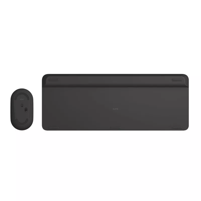 LOGITECH MK470 bezvadu tastatūras un peles komplekts - grafīts - AZERTY belģu