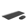 LOGITECH MK470 bezvadu tastatūras un peles komplekts - grafīts - AZERTY belģu