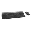 LOGITECH MK470 bezvadu tastatūras un peles komplekts - grafīts - AZERTY belģu