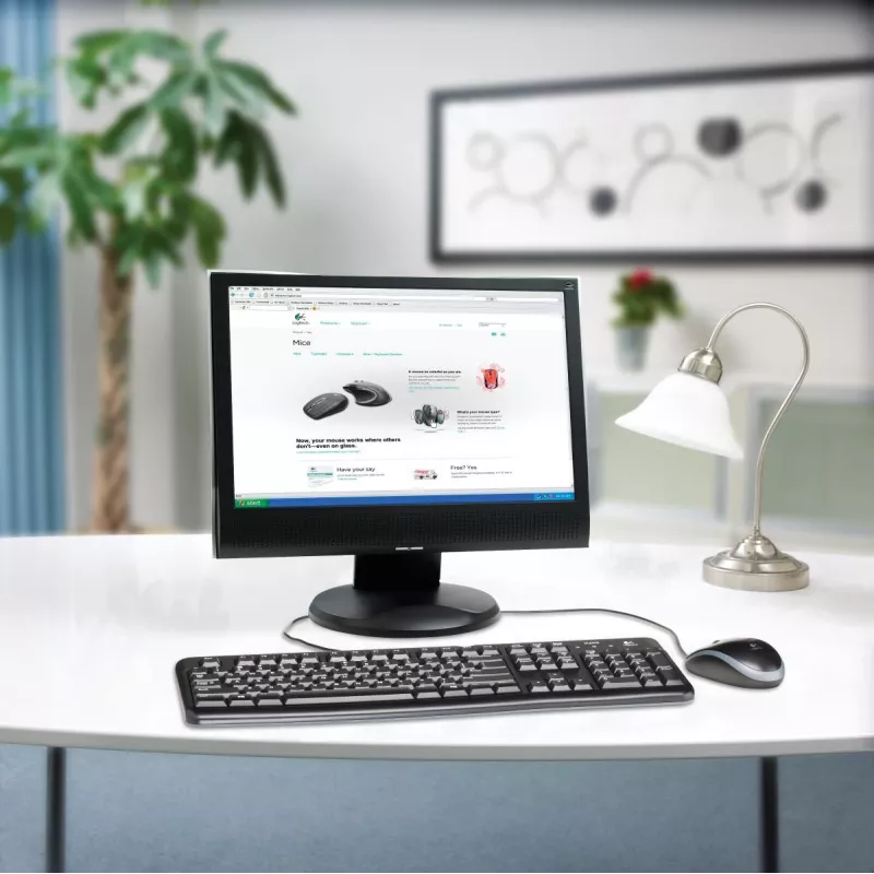 Logitech K120 tastatūra - AZERTY Beļģijas izkārtojums
