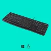 Logitech K120 tastatūra - AZERTY Beļģijas izkārtojums