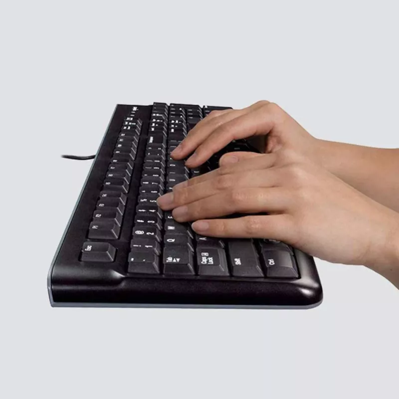 Logitech K120 tastatūra - AZERTY Beļģijas izkārtojums