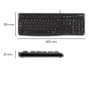 Logitech K120 tastatūra - AZERTY Beļģijas izkārtojums