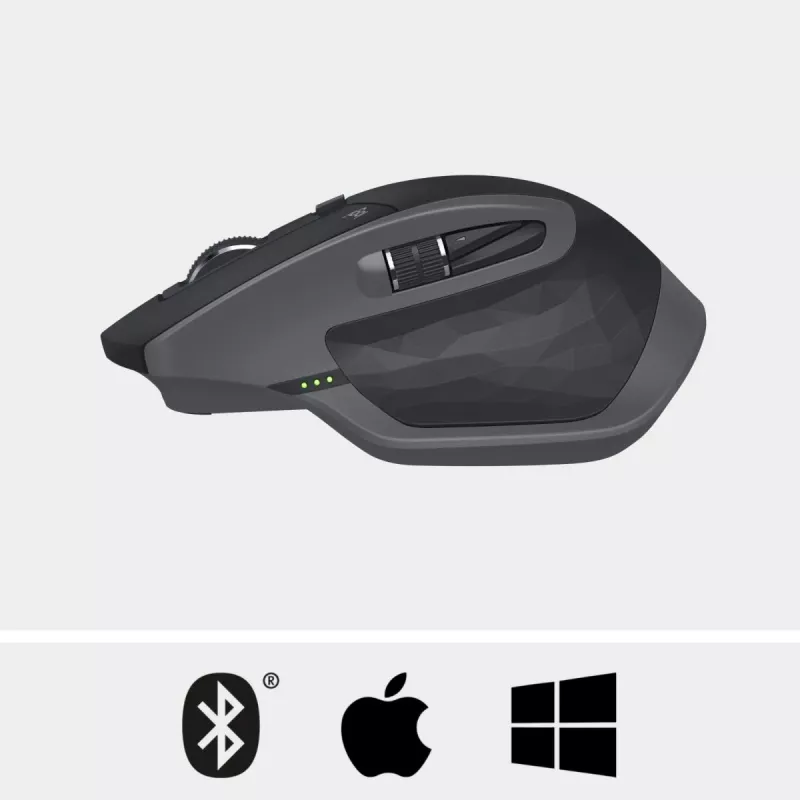 Pele Logitech MX Master 2S RF Bezvadu + Bluetooth