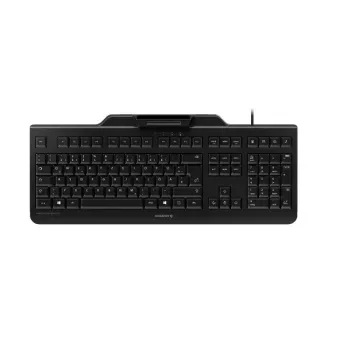 CHERRY SECURE BOARD 1.0 tastatūra Office USB QWERTZ Melna