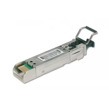 DIGITUS HP saderīgs 1.25 Gbps SFP modulis, līdz 550m daudzmodu, LC Duplex savienotājs, 1000Base-SX, 850nm