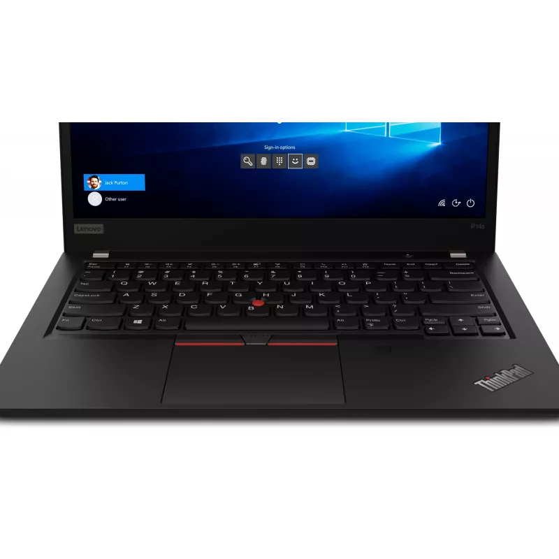 Mobilā darbstacija T1A Lenovo ThinkPad P14s Gen 1 — Intel Core i5-10310U, 14 collu FHD, 16 GB DDR4, 256 GB SSD, Wi‑Fi 6, Windows 11 Pro (Melna)