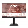 AOC U27E4CV 27 inch 4K UHD monitors, 3840 x 2160, LED, melns