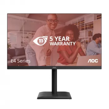 AOC U27E4CV 27 inch 4K UHD monitors, 3840 x 2160, LED, melns