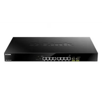 D-Link DMS-1100-10TP 10 portu Multi-Gigabit PoE+ viedais pārslēgs, L2, 2.5G Ethernet, 240W PoE budžets, 1U