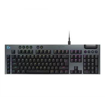 Logitech G915 X USB-A vadu zema profila spēļu tastatūra Tactile Black Qwerty US