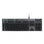 Logitech G915 X USB-A vadu zema profila spēļu tastatūra Tactile Black Qwerty US