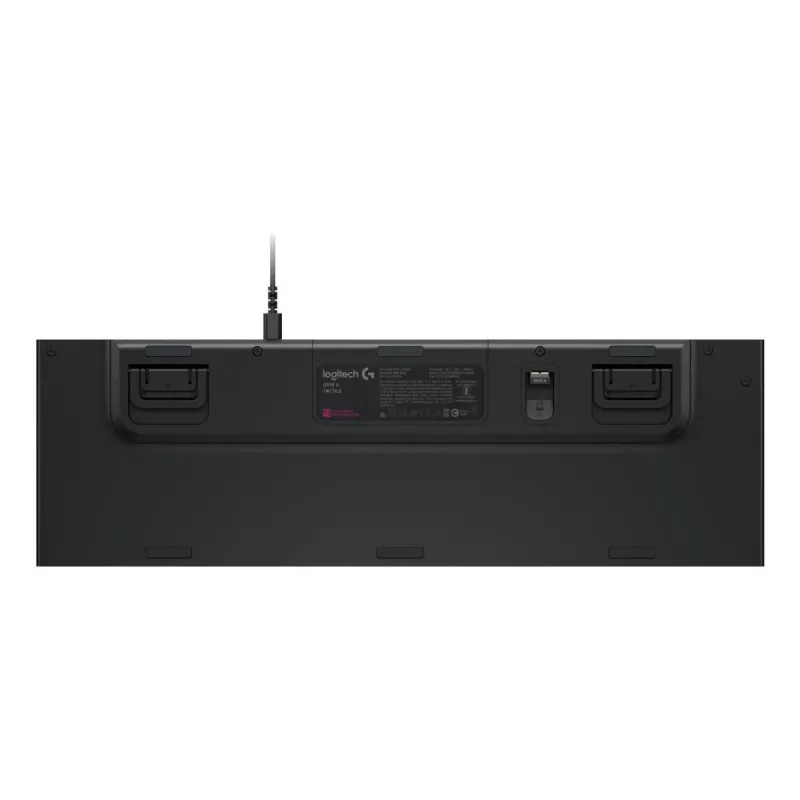 Logitech G915 X USB-A vadu zema profila spēļu tastatūra Tactile Black Qwerty US